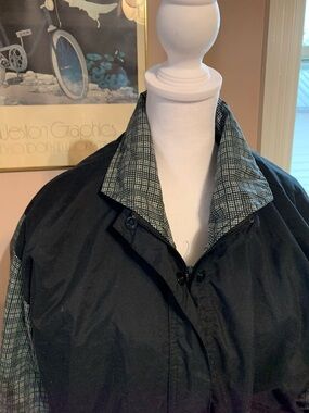Sunderland of Scotland waterproof golf Jacket Plaid Collar old money quality